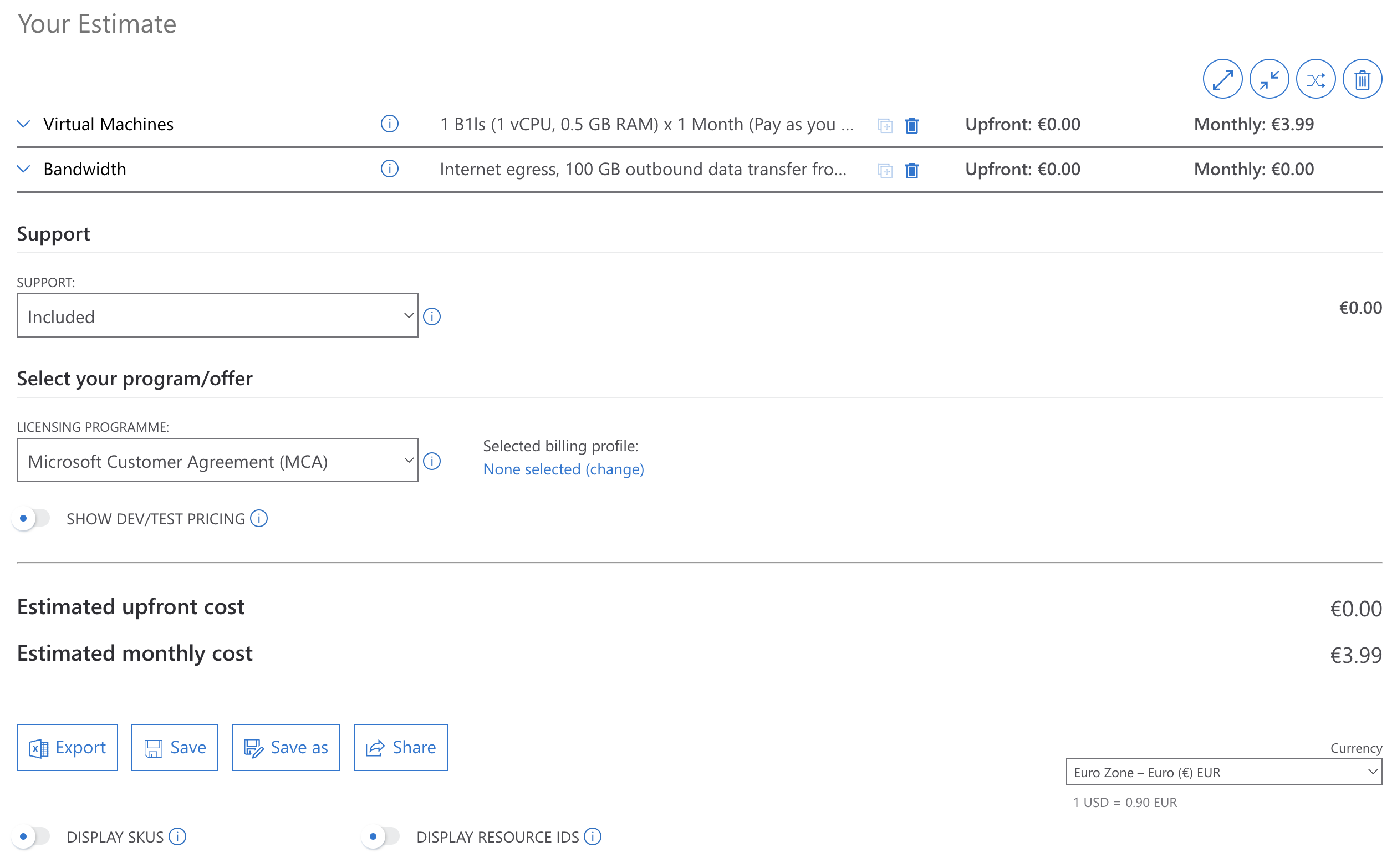 Azure Price - how much does it cost?